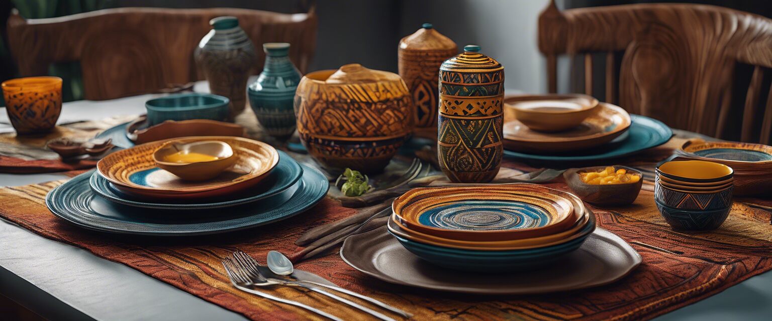 African international tableware