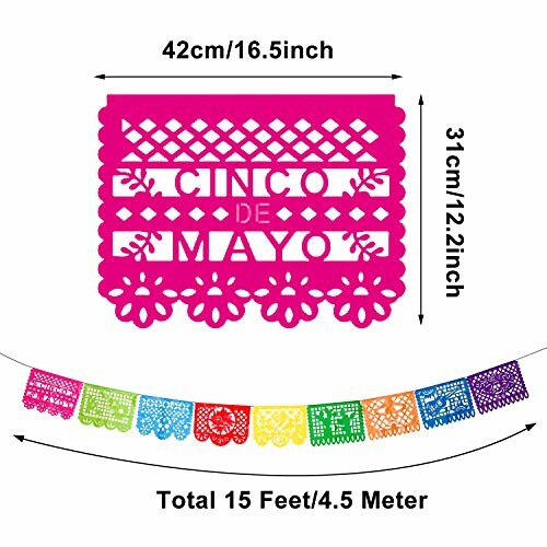 4 Packs Mexican Party Banner